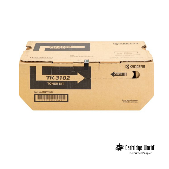 Kyocera 1T02T70US0 TK182 Black Toner KYOCERA