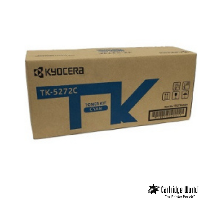 Kyocera 1T02TVCUS0 TK5272 Cyan Toner KYOCERA