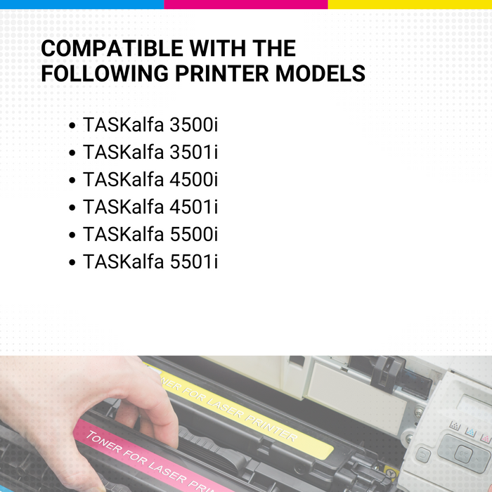 Compatible 1T02LH0US2 TK6307H High Yield Black Toner COPYSTAR