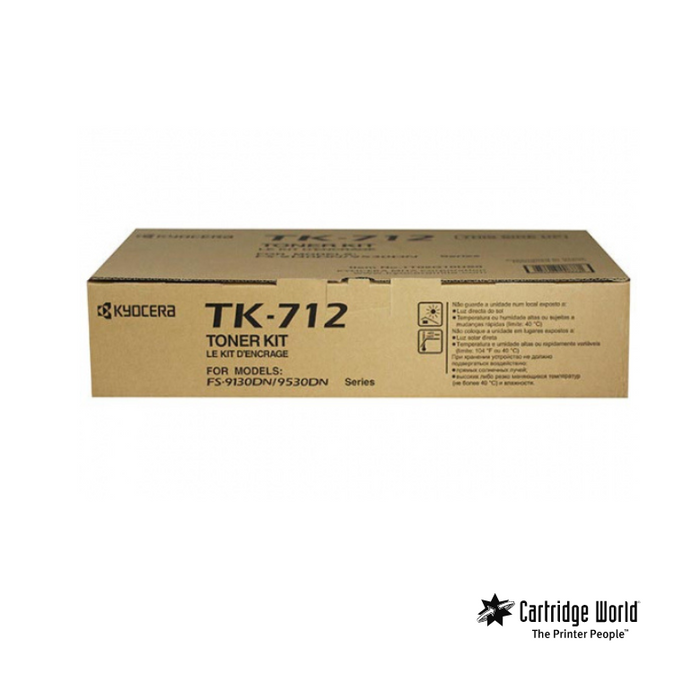 Kyocera 1T02G10US0 TK712 Black Toner KYOCERA