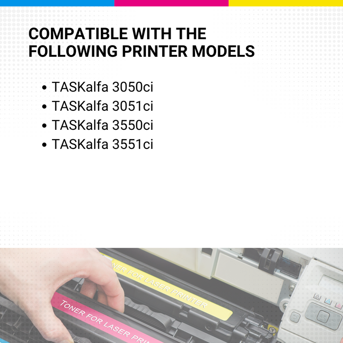 Compatible 1T02LK0US0 TK8307 Black Toner COPYSTAR