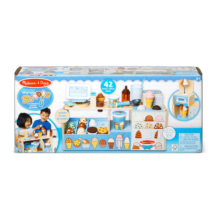 Melissa & Doug LCI30607 Cool Scoops Ice Creamery