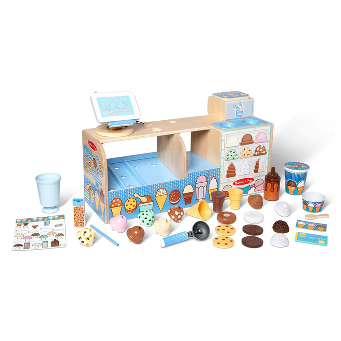 Melissa & Doug LCI30607 Cool Scoops Ice Creamery
