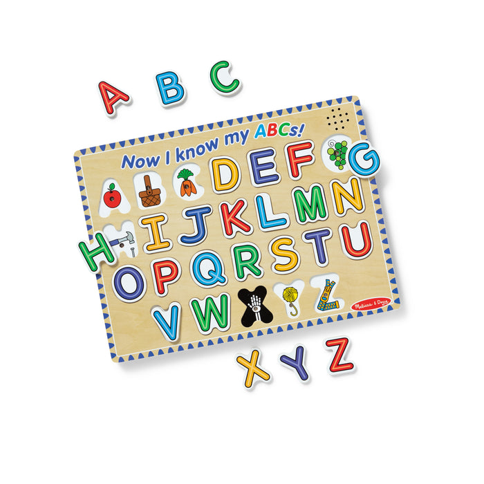 Melissa & Doug LCI340 Alphabet Sound Puzzle - 26 Pieces