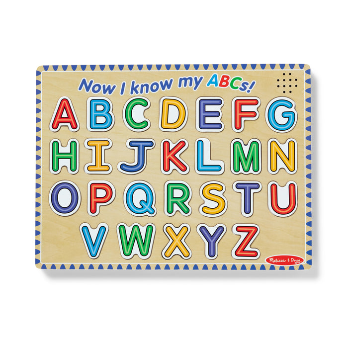 Melissa & Doug LCI340 Alphabet Sound Puzzle - 26 Pieces