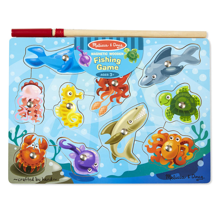 Melissa & Doug LCI3778 Fishing Magnetic Puzzle Game