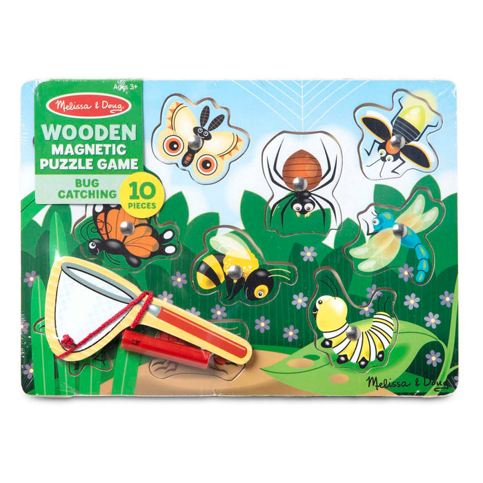 Melissa & Doug LCI3779 Bug Catching Magnetic Puzzle Game