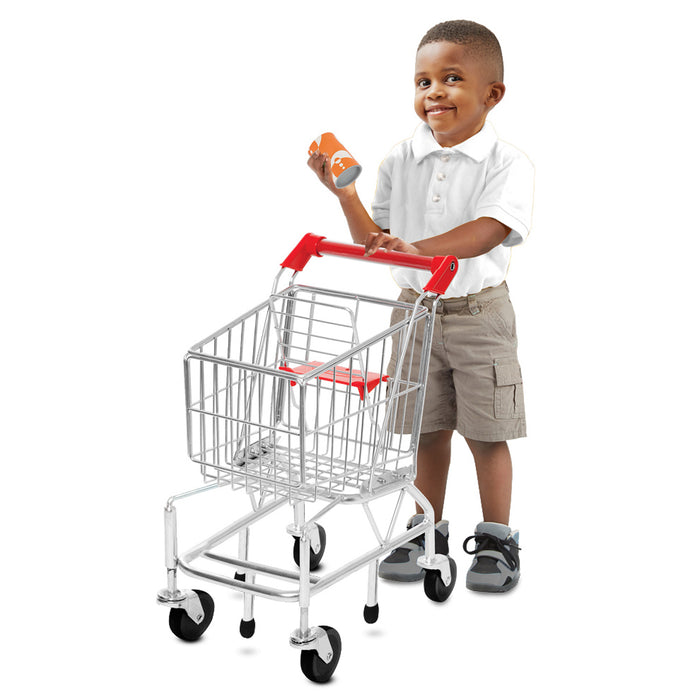Melissa & Doug LCI4071 Metal Shopping Cart