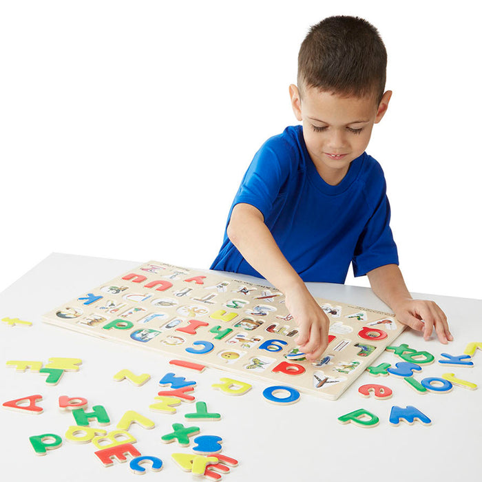 Melissa & Doug LCI47 Upper & Lower Case Alphabet Puzzle