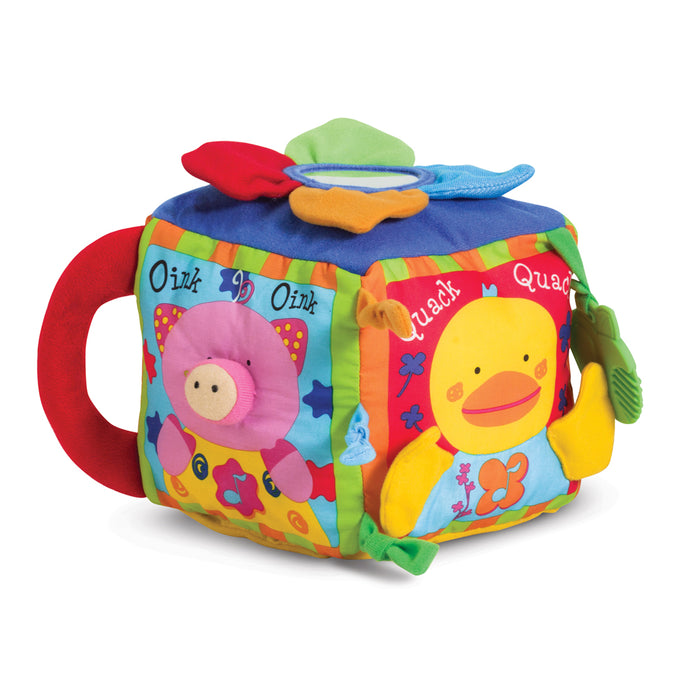 Melissa & Doug LCI9177 Musical Farmyard Cube Learning Toy