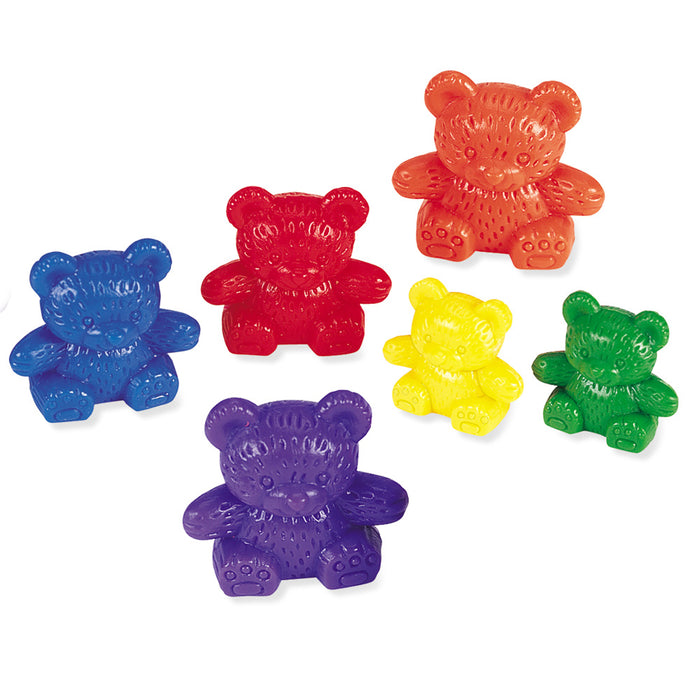 Learning Resources LER0744 Three Bear Family Rainbow&trade; Counters, Set of 96