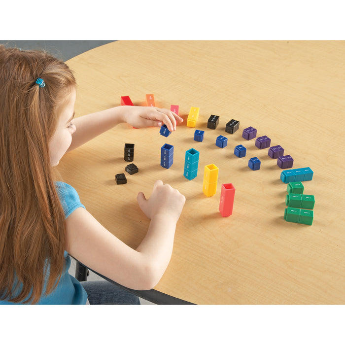 Learning Resources LER2510 Fraction Tower Cubes: Fraction Set
