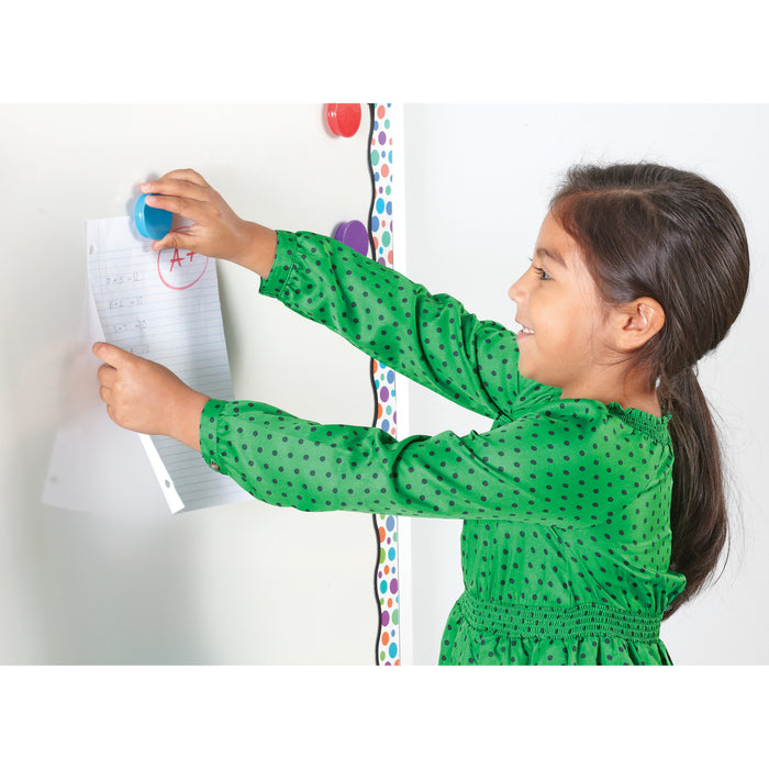 Learning Resources LER2689 Super Strong Magnets, 1.5", Assorted, Set of 4