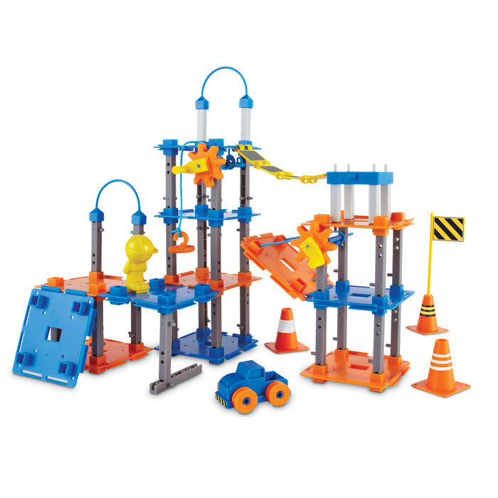 Learning Resources LER2843 City Engineering & Design Building Set