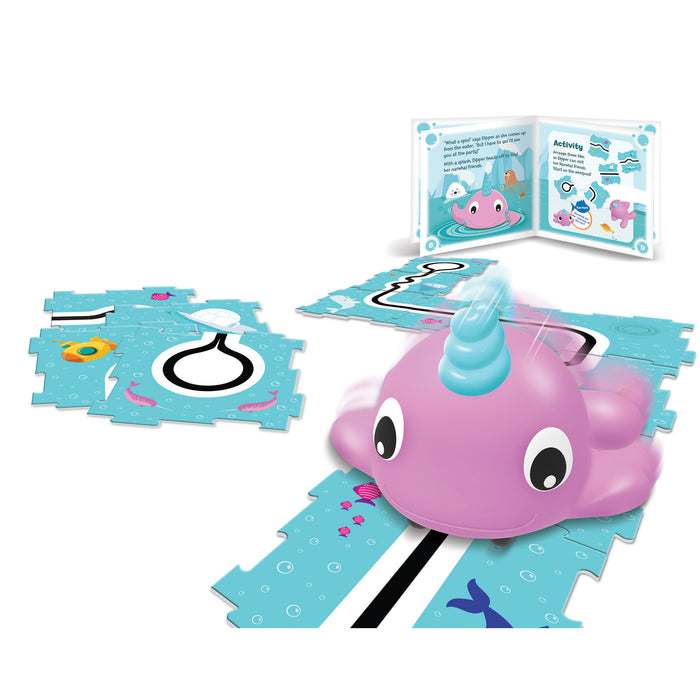 Learning Resources LER3099 Coding Critters&trade; Go-Pets, Dipper the Narwhal