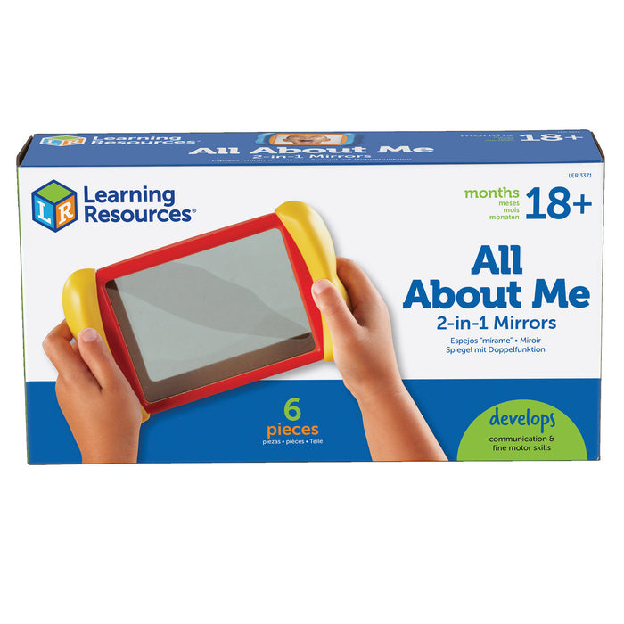 Learning Resources LER3371 All About Me 2 in 1 Mirrors