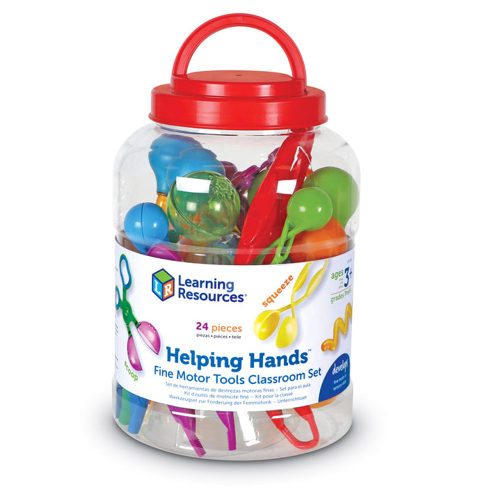 Learning Resources LER5551 Helping Hands Fine Motor Tools Classroom Set