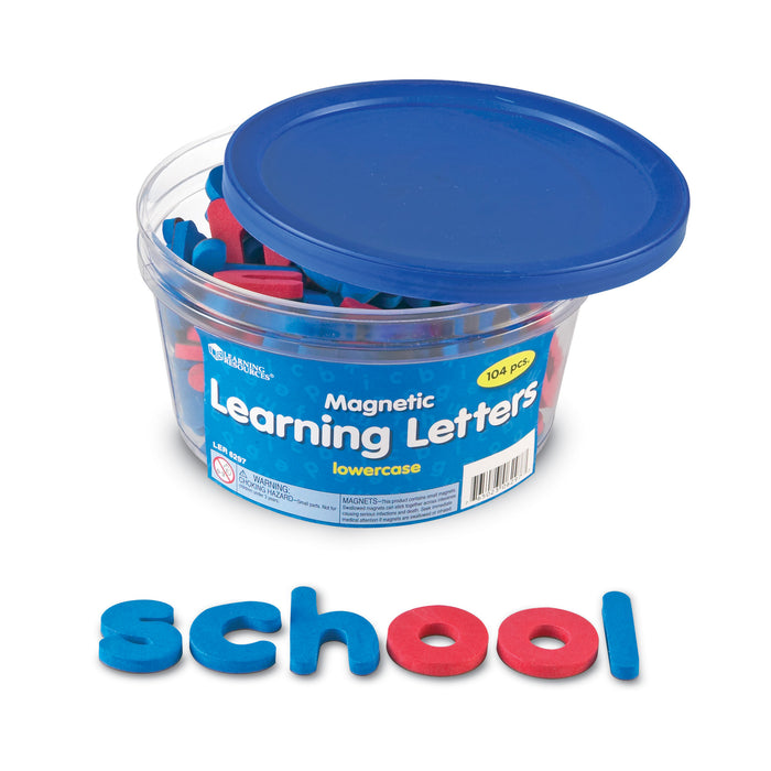 Learning Resources LER6297 Magnetic Soft Foam Learning Letters, Lowercase
