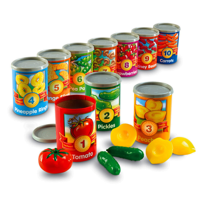 Learning Resources LER6800 1 to 10 Counting Cans