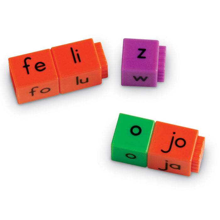 Learning Resources LER7241 Juego de Palabras Spanish Reading Rods Word Game