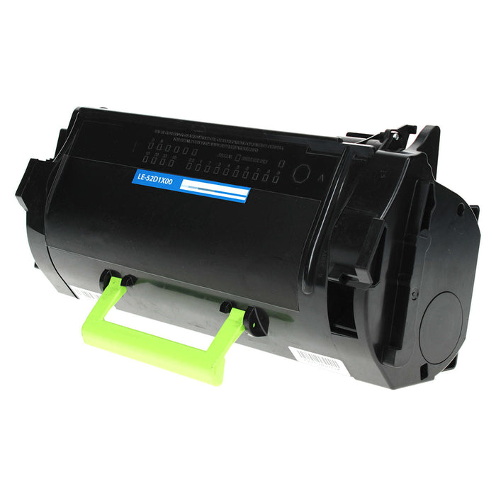 Lexmark Remanufactured  52D1X00 Black Toner Cartridge