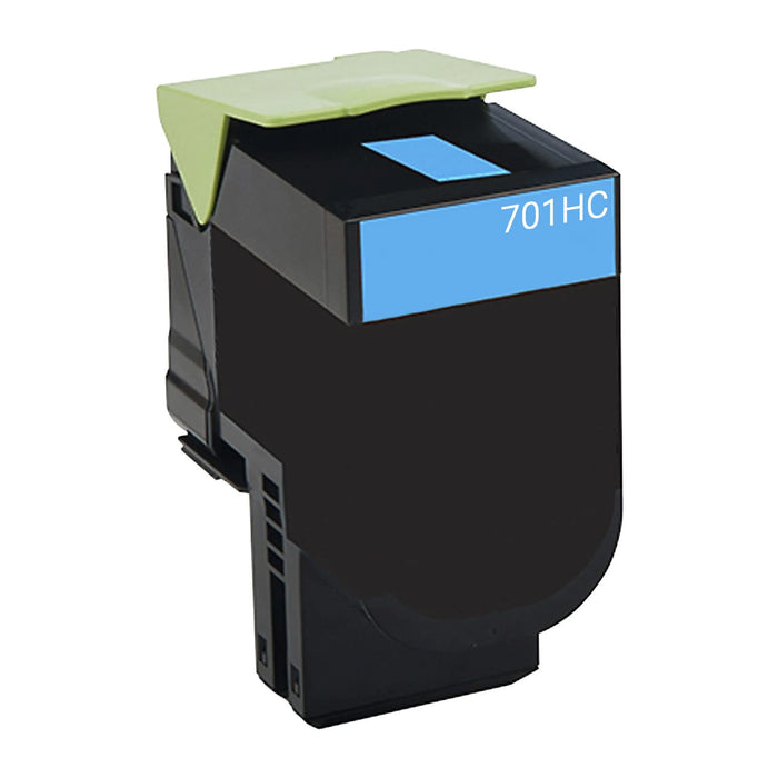 Compatible Lexmark 70C1XC0 , 701XC Cyan Toner Cartridge