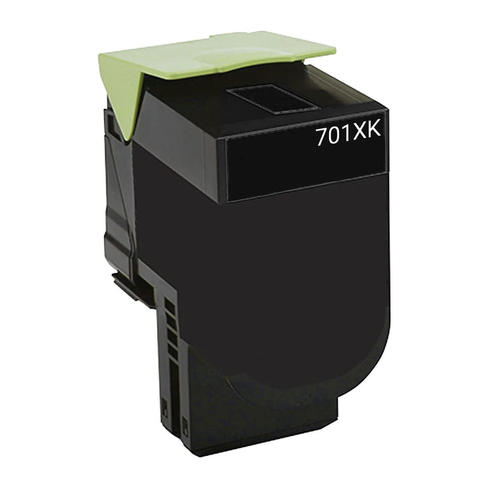 Compatible Lexmark 70C1XK0 , 701XK Black Toner Cartridge