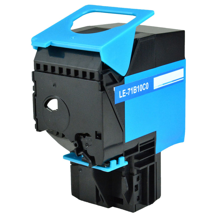 Lexmark Remanufactured  71B10C0 Cyan Toner Cartridge