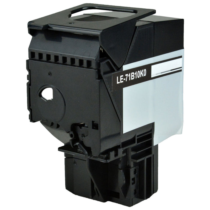 Lexmark Remanufactured  71B10K0 Black Toner Cartridge