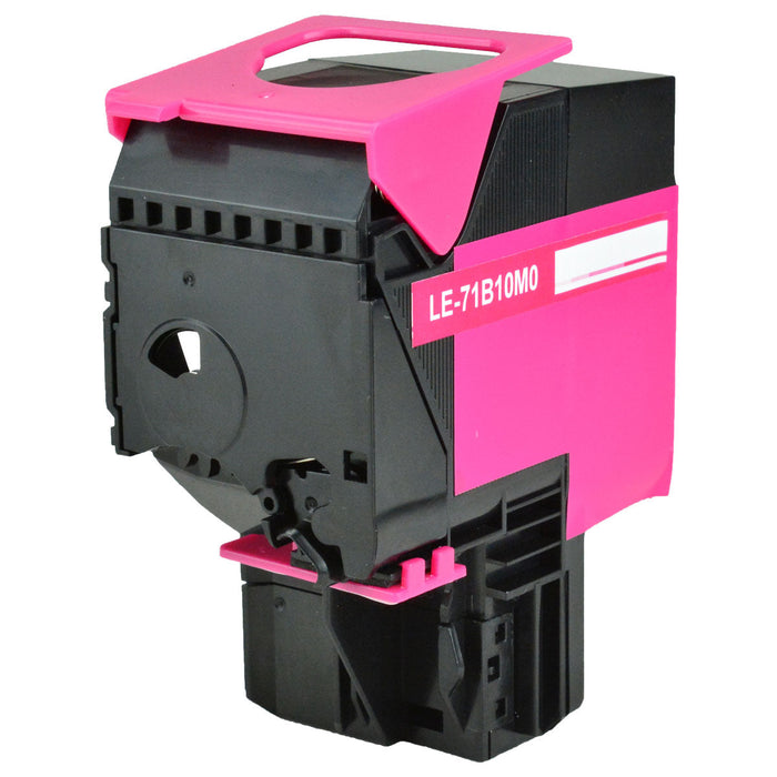 Lexmark Remanufactured  71B10M0 Magenta Toner Cartridge