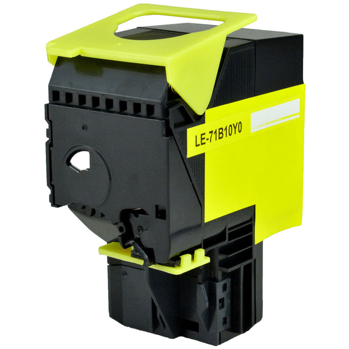 Lexmark Remanufactured  71B10Y0 Yellow Toner Cartridge