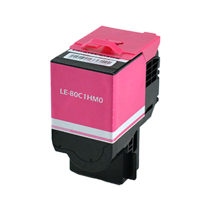 Lexmark Compatible  80C1HM0 Magenta Toner Cartridge