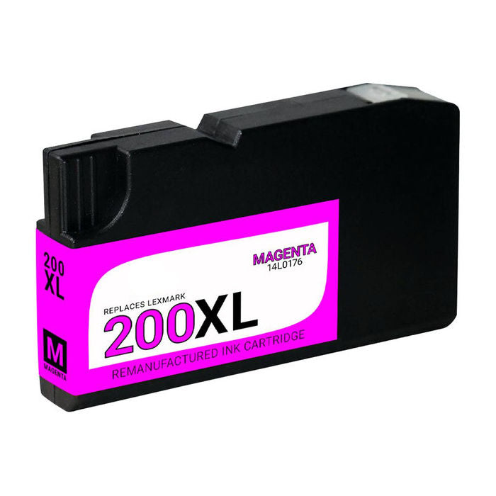 Compatible Lexmark 14L0176, 14L0199 ( 200XL)  Magenta Ink Cartridge