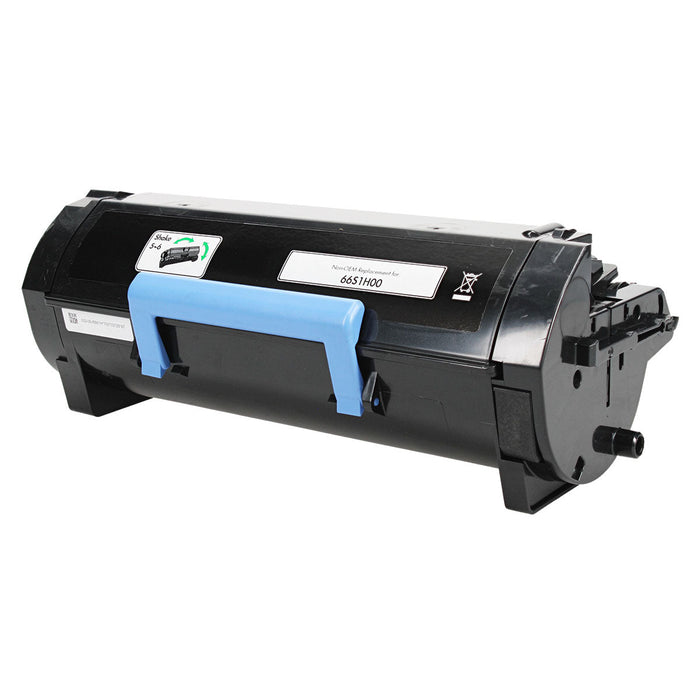 Lexmark Remanufactured 66S1H00 High Yield Laser Black Toner Cartridge