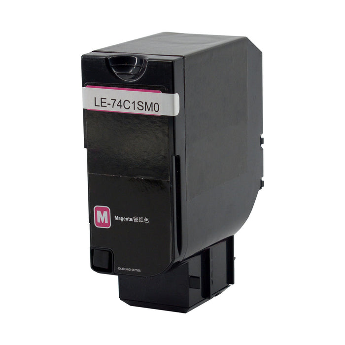 Lexmark Remanufactured  74C1SM0 Magenta Toner Cartridge