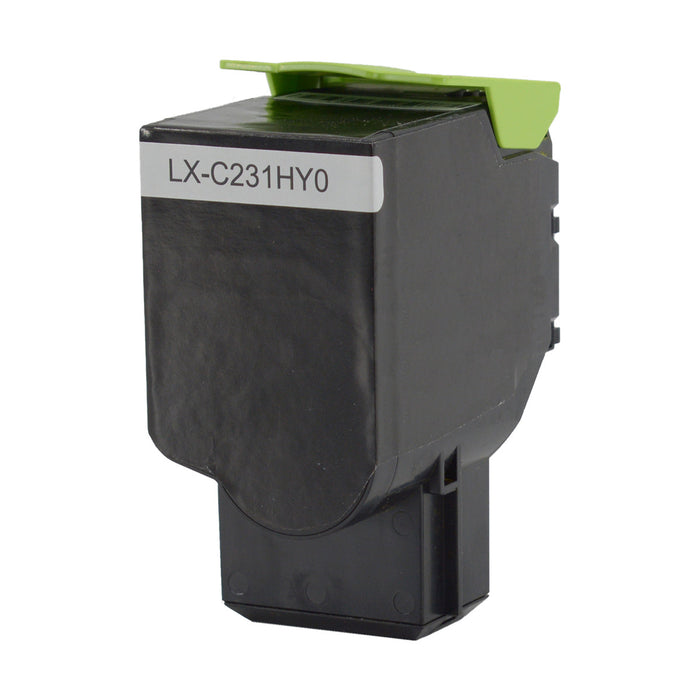 Lexmark Remanufactured  C231HY0 High Yield Yellow Toner Cartridge