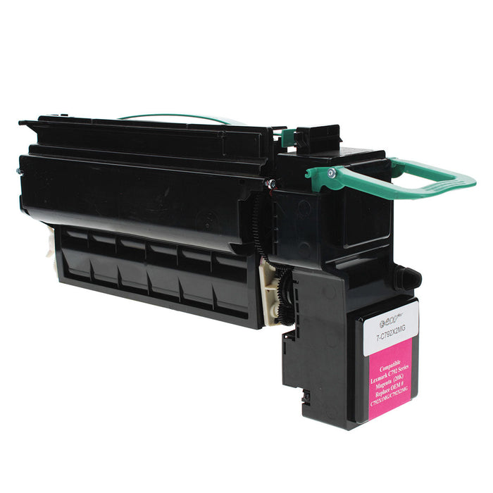 Lexmark Remanufactured  C792X1MG  C792X2MG Magenta Toner Cartridge