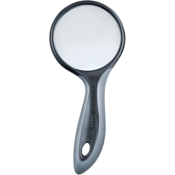 Maped MAP393549 Ergologic Large 2.5X Magnifying Glass, 3", Assorted Colors