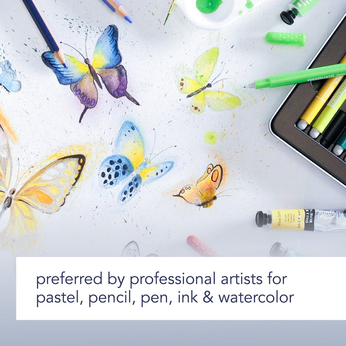 Canson MCXC100516250 Artist Series Mixed Media Sheet Bulk Pack, 100 Sheet, 9x12 inch, 1 Count