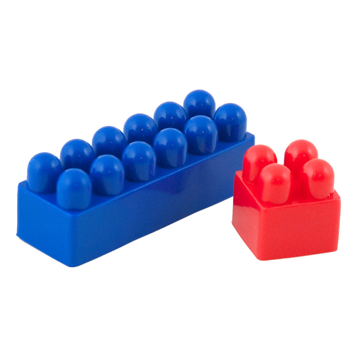 Miniland MLE32310 Plastic Interlocking Blocks, 120 Pieces