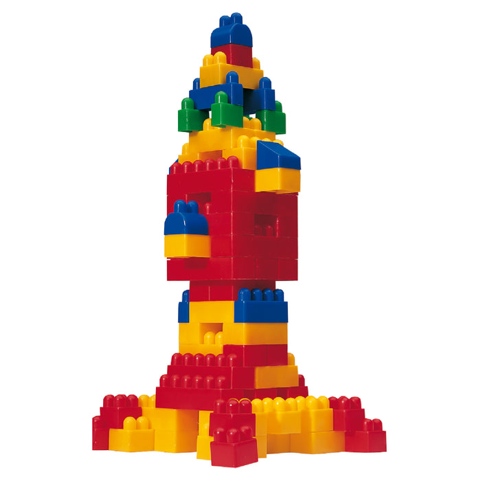 Miniland MLE32310 Plastic Interlocking Blocks, 120 Pieces