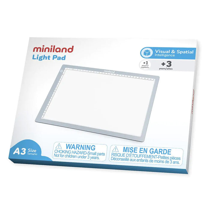 Miniland MLE95103 Portable Light Pad, 21" (A3)