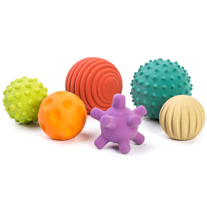 Miniland MLE97314 Sensory Balls, Set of 6