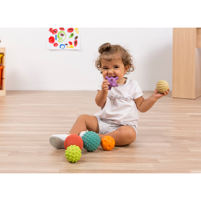 Miniland MLE97314 Sensory Balls, Set of 6