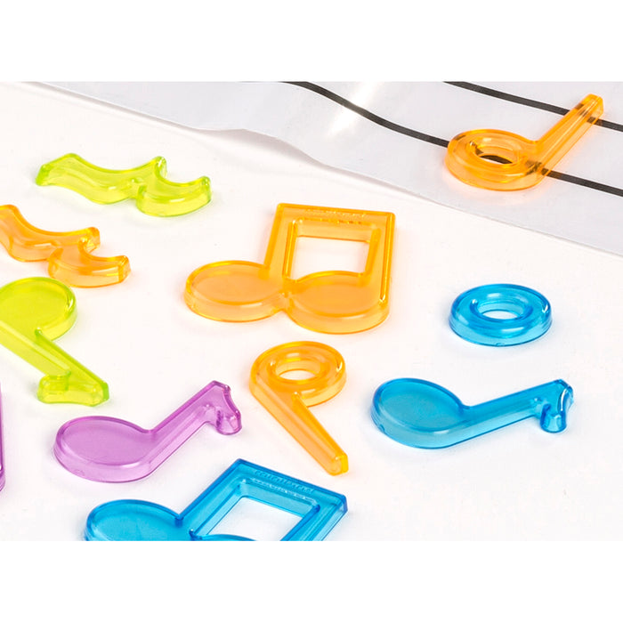 Miniland MLE97901 Translucent Musical Counters