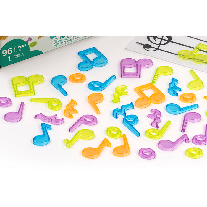Miniland MLE97901 Translucent Musical Counters