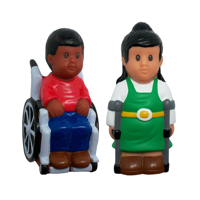 Get Ready Kids MTB629 Friends with Disabilities Play Figures