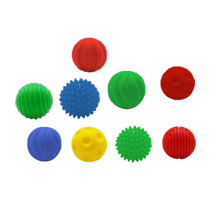 Get Ready Kids MTB822 Tactile Sensory Ball Set with Hide-N-Seek Sack, 2", Set of 16
