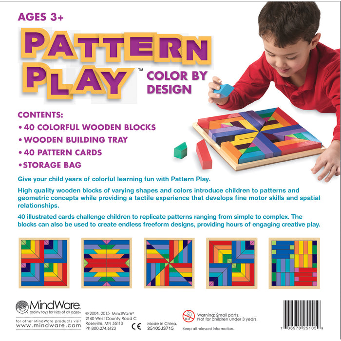MindWare MWA25105W Pattern Play&trade; Game