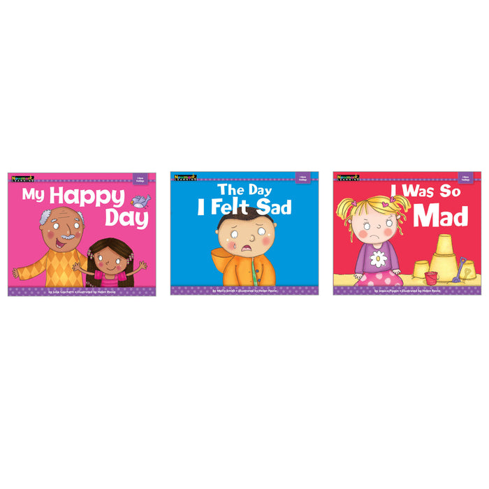 Newmark Learning NL-2269 MySELF Reader, I Have Feelings, Small Book, Set of 6